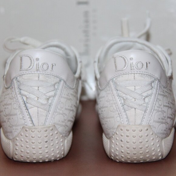 ❤️ Christian Dior Paris "Admit It" Sport Shoe Sneaker in White; Size 41.5 - Picture 10 of 13